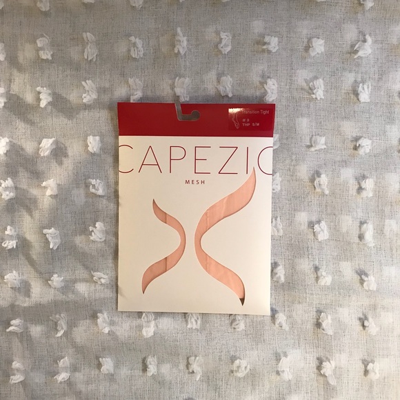 Capezio Professional Mesh Transition Tight w Seams - Picture 2 of 2